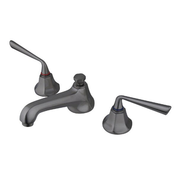 Silver Sage KS4468ZL 8-Inch Widespread Bathroom Faucet with Brass Pop-Up KS4468ZL - main